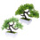 4 simulation grüne bonsai heimdekoration künstliche 1