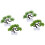 4 simulation grüne bonsai heimdekoration künstliche 5