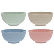 4Stk. Home Kitchen Schalen Reisschalen Salatschalen Nudelschalen Bunt