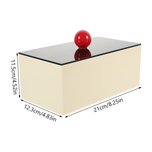 Storage Box Mit Deckel Geteilte Kosmetikbox Für Lippenstift 1