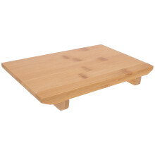 Bamboo Sushi Serving Plate Home Use Smooth Finish
