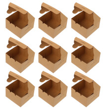 30Stk Kuchenverpackungsboxen Mit Durchsichtigem