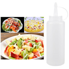 4Stk. Salatdressingflasche Mit Deckel Für Zum Täglichen Gebrauch