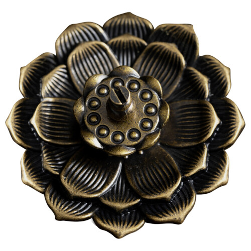 Legierung Räucherstäbchenhalter Lotusförmig Desktop