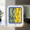 Mini Digitaler LCD-Innenraum-Temperatursensor mit Feuchtigkeitsmesser 5