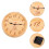 de madera simple para sauna, decoración de pared 5
