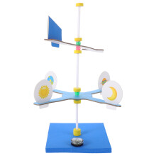 3 sets kinder windmessgerät bausatz für experimente und unterricht