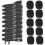 10 clip micrófono mini lavalier universal con soporte y fundas 4