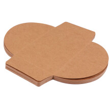 20 sobres de papel kraft con tarjetas para invitaciones