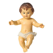estatuilla de bebé Jesús 3 pzs, religiosa de resina decorativa