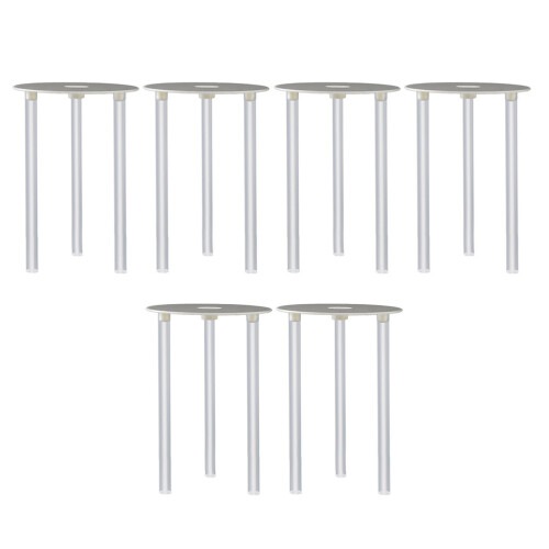 6 accesorios para decorar pasteles: soporte 6", junta, ,