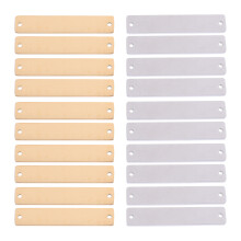 20 placas metálicas en para estampado y