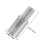 3 . metálica roscada para varillas de escoba, conector 2