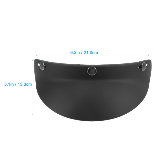 visière classique anti-uv pour casque de rétro 2