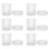 6 pièces bocal plastique loupe insectes transparent 1