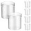 6 pièces bocal plastique loupe insectes transparent 10