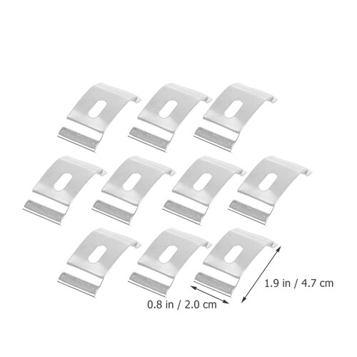 10 pièces supports de fixation pour stores à lames 1
