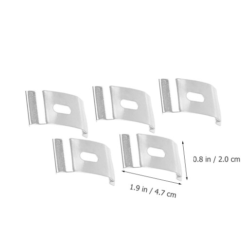 10 pièces supports de fixation pour stores à lames 2