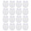 16 Pcs Fish Food Holder Container Tank Red Worm Cup 1