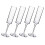 4Pcs Clear Goblets 165Ml Wine Stemware For Wedding Party 1