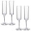 4Pcs Clear Goblets 165Ml Wine Stemware For Wedding Party 8