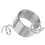 10 Pcs Knotting And Weaving Tools Metal Yarn Guide Knitting Thimble 3