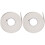 Wallpaper Border Plastic White 2set 1