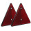 2Pcs Triangle Emergency Warning Sign Reflective Roadside Safety 7