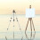 Folding Painting Easel Students Silver 1 Set 2