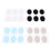 24pcs Drum Muffler Drum Dampeners Silicone Soft Silencers Drum 10