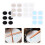 24pcs Drum Muffler Drum Dampeners Silicone Soft Silencers Drum 6