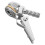 Chuck Tire Inflator Chuck Silver 1set 2