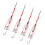 4Pcs Carp Fishing Hook With Spring Bait Feeder Tackle 1