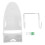 Easel White Board Magnetic Storage Cabinet Iron Hook Rack 9