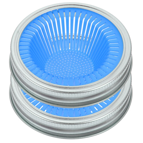 2 pezzi coperchi riutilizzabili per con filtranti