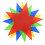 Multicolor Spot Markers Non-Slip Pvc Assorted Color 4pcs 1