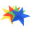 Multicolor Spot Markers Non-Slip Pvc Assorted Color 4pcs 7