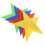 Multicolor Spot Markers Non-Slip Pvc Assorted Color 4pcs 9