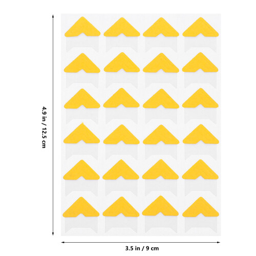 Masteelf  10 Sheets Adhesive Accessory Album Corner Stickers 1