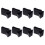 8pcs Folding Ladder Sliding Mat Rubber Earth Tones Blush 4