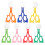 21-delig kinder insectenknippertjes met clips - plastic 1