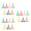 21-delig kinder insectenknippertjes met clips - plastic 4