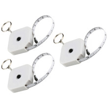 3pcs Measuring Tape For Body Retractable Measuring Tape Mini
