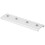 Home Curtain Joints Rail End Connector Adjustable Part Silver 1