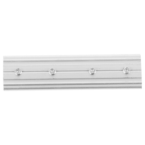 Home Curtain Joints Rail End Connector Adjustable Part Silver 1