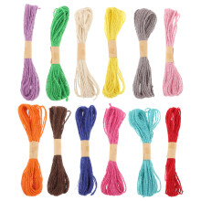 12 Sets Braided Cord For Product Tying Natural Style