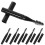 Raindrops  6 Pcs Eye Makeup Tools Eyelashes Brushes Brow Eyebrow Black 11