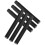 Raindrops  6 Pcs Eye Makeup Tools Eyelashes Brushes Brow Eyebrow Black 9