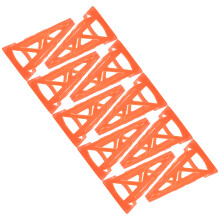 Worgeous Agility Cones For Training Marker Cones Orange 10pack