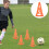 Worgeous Agility Cones For Training Marker Cones Orange 10pack 6